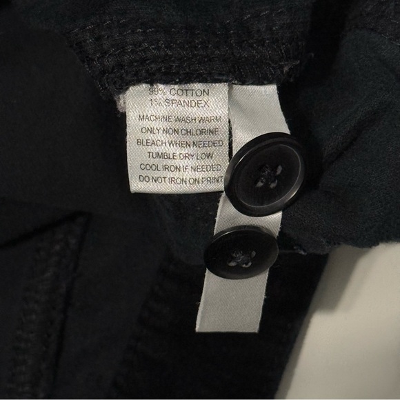 Ann Taylor Loft moto zip‎ crush velvet pants - Picture 4 of 4